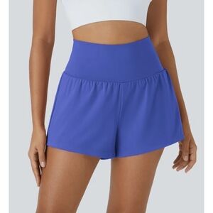 HALARA Women's Athletic Blue Shorts
